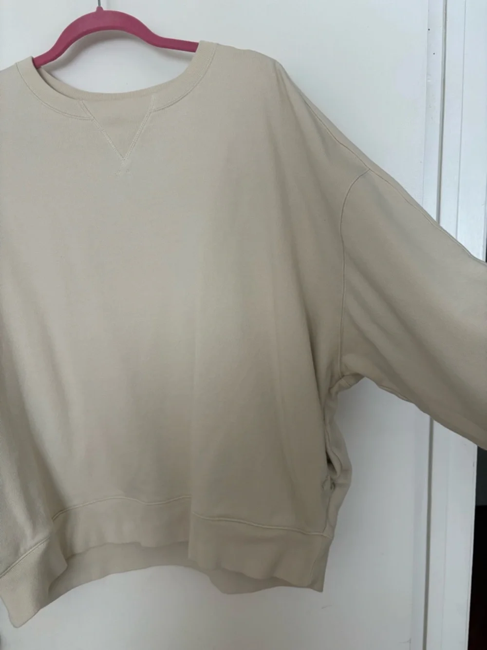 Calvin Klein Oversized Neutral Crewneck Sweatshirt